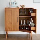 West Elm Mid-Century Bar Cabinet - Small