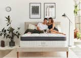 Bedroom, Bed, and Floor Lighting The Oceano mattress is  one of the only luxury hybrid beds that makes such use of healthy, non-toxic materials.  Photo 5 of 5 in The 24 Best Sales to Shop This Memorial Day Weekend from 8 Memorial Day Mattress Sales You Definitely Don’t Want to Sleep On