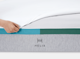 With the Helix "dual" mattress, you and your partner can have the best of both worlds with a memory foam mattress that's soft on one half of the mattress and firm on the other.