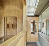 Storage Room and Cabinet Storage Type The rounded edges of the living room’s openings correspond to the CNC router used to cut the wood. “It can’t cut straight corners, so we decided to make them curved,” Tapias says.  Photos from A House in Catalonia Comes Together Like a Collage