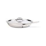 All-Clad D3 Tri-Ply Stainless Steel Traditional Covered Fry Pan