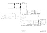 The home's floor plan.