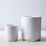 Hawkins New York Marble and Metal Canister