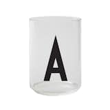 Design Letters Arne Jacobsen Drinking Glass, A-Z
