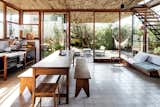 Alejandro Sticotti La Pedrera beach house dining room and patio