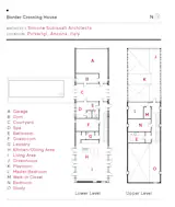 Floor plan of Border Crossing House by Simone Subissati Architects