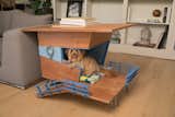 Beach House doubles as an end table while providing a comfortable nook for your pet to relax or nap. 