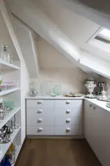 The home is stocked with a variety of vintage housewares, many of which were found perusing flea markets.