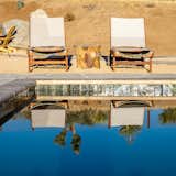 Tiles by Clé Tile line the perimeter of Desert Wild’s Moroccan-inspired pool.