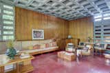 Kalil House by Frank Lloyd Wright living room