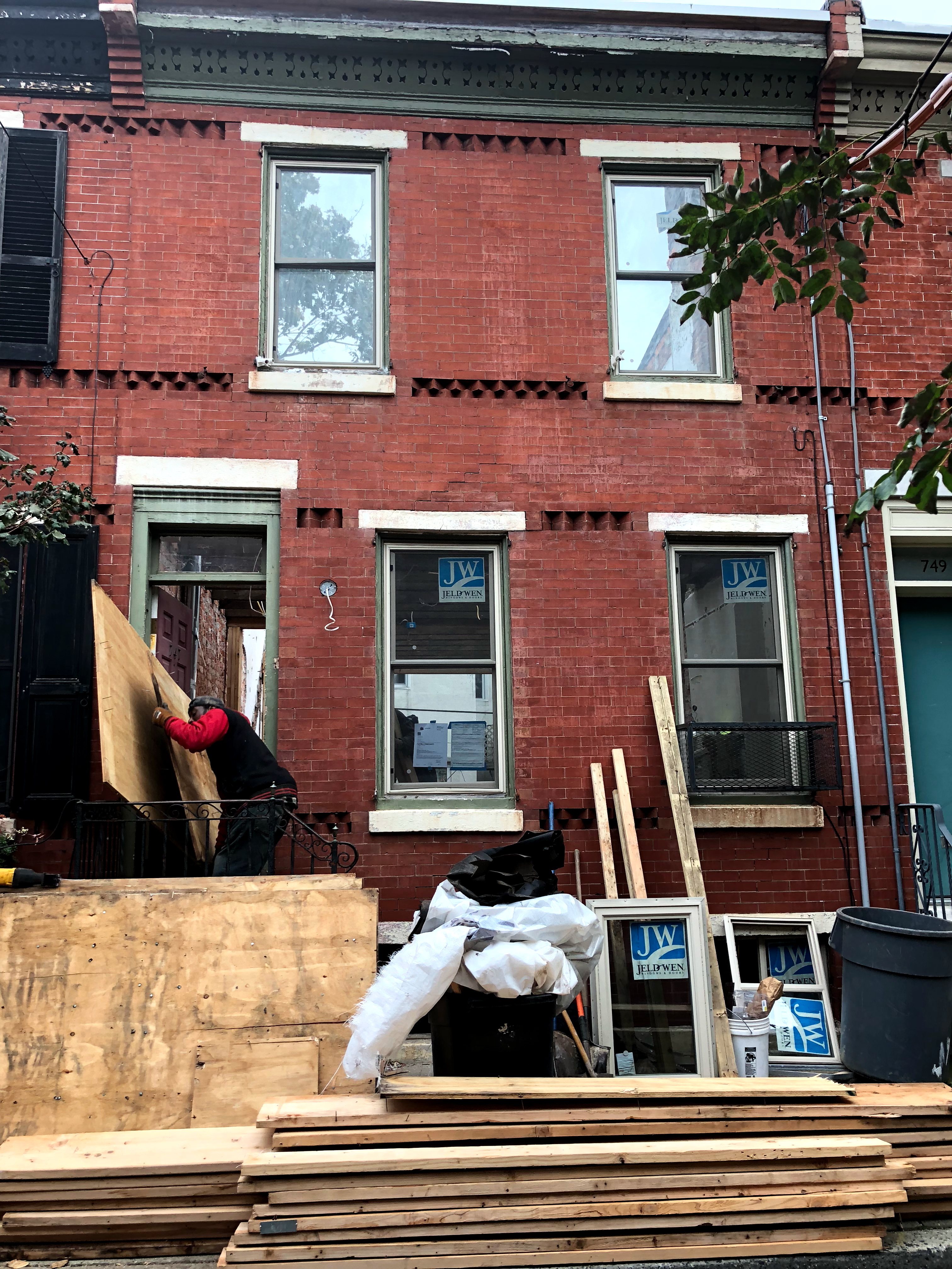 14 Row Houses and Brownstones Before After Their Much Needed