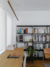 A quiet office perched on the third floor can easily be converted into a bedroom. The home also includes a large finished basement, as well as an additional unfinished storage area.