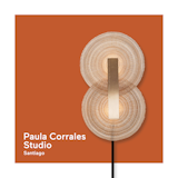 The Crin Weaving Lamp by Paula Corrales Studio.