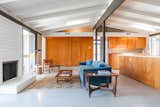 Cliff May Rancho Estates Restoration living room