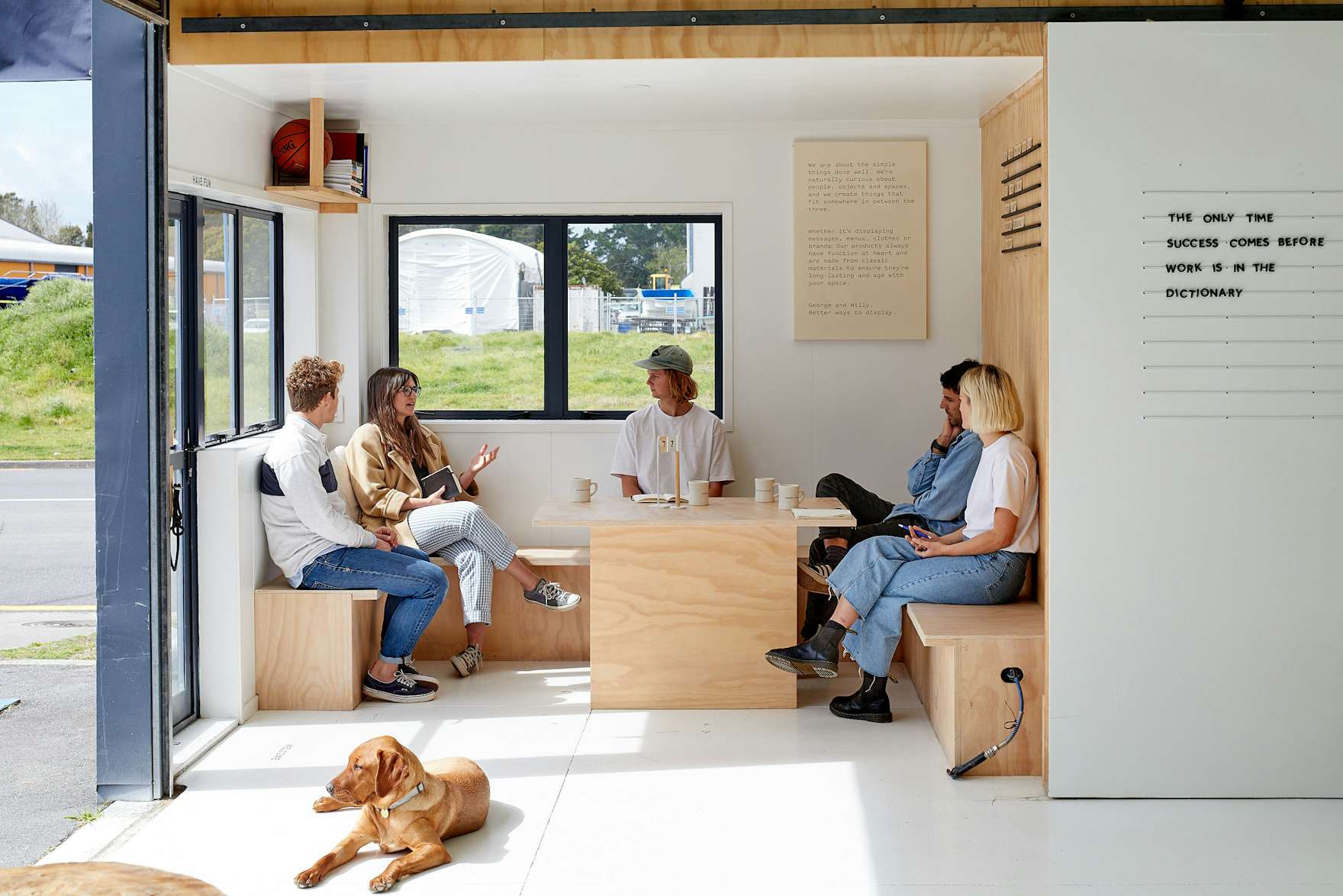 Photo 2 of 14 in This New Zealand Design Duo’s Headquarters Are as