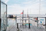 Gosport houseboat deck
