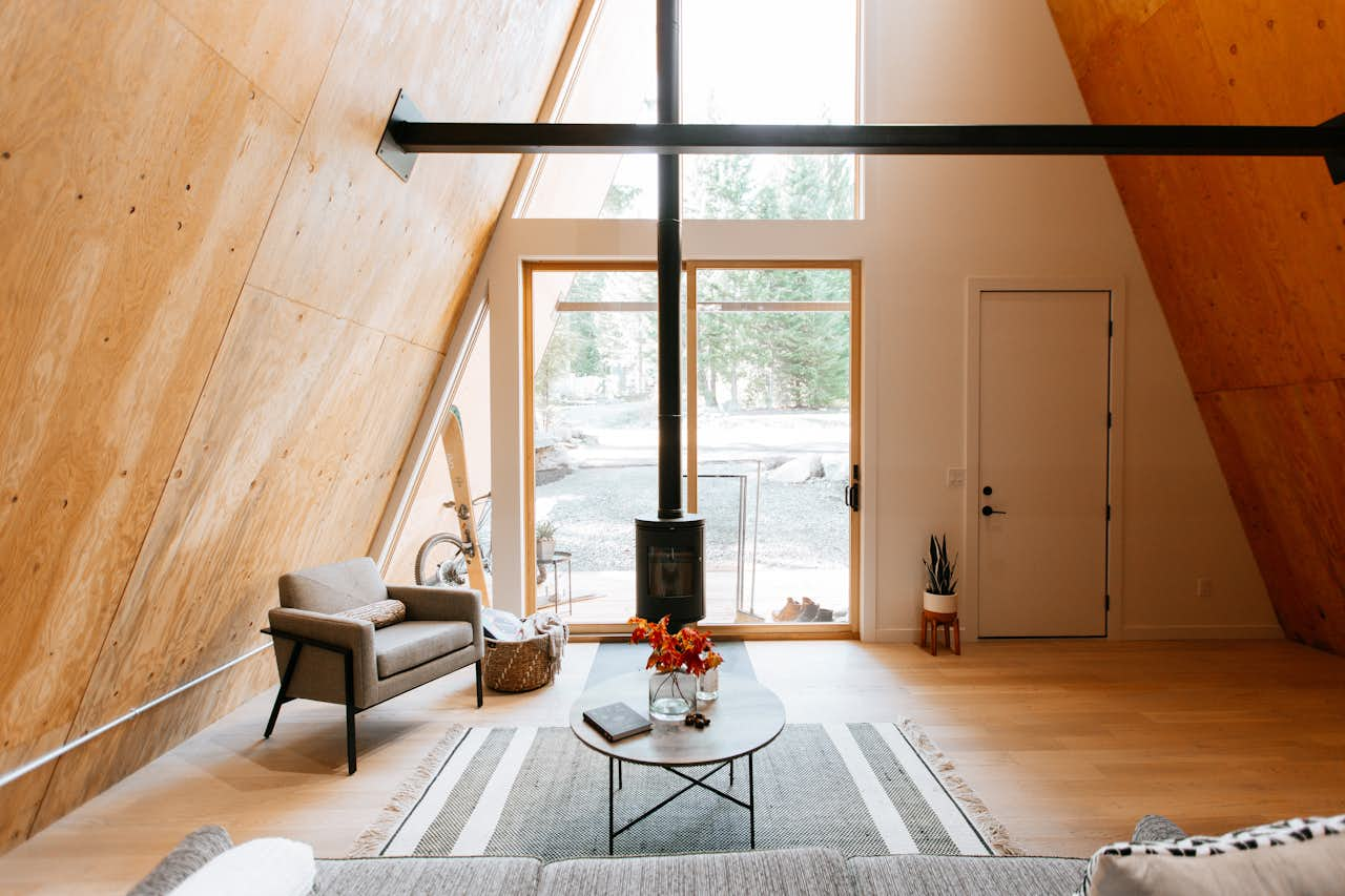 Photo 4 of 12 in A Prefab A-Frame at the Foot of Washington’s Slopes ...