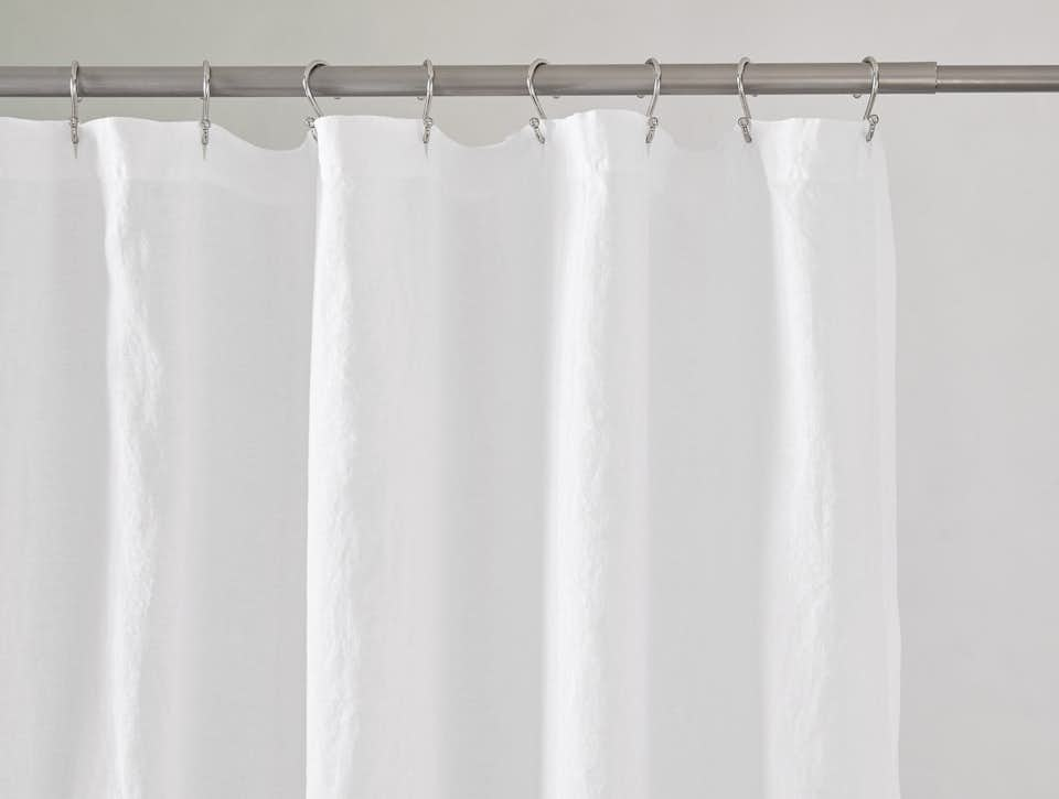 Coyuchi Organic Linen Shower Curtain by Coyuchi - Dwell