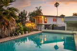 The swimming pool at the north end of the property is an idyllic place to gather and enjoy the beautiful Southern California weather.
