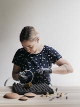 Lisa Jones, Founder and CCO of Pigeon Toe Ceramics in Portland, Oregon.