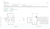 Floor plan of Antler House by Andrew Geller, restored by Architecture AF  Photo 20 of 20 in A Couple Unearth Pencil-Drawn Plans for Their Dream Home—an Andrew Geller Beach House