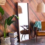 Drew Barrymore Flower Home Wood Leaner Mirror