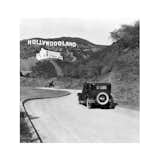  Photo 2 of 17 in Photos, Graphics, Art, Models by C Fraulino from Hollywoodland by  Underwood Archives Art Print