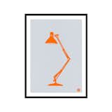 Orange Lamp by NaxArt Studio Art Print