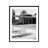 Sinatra Pool BW Palm Springs by William Dey Wall Art