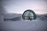Directly adjacent to the winter hall lies Icehotel 365, which allows guests to experience frozen accommodations all year round.