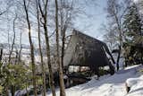 Two Prefab Prisms Form an A-Frame Retreat in the Chilean Wilderness