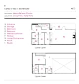 Camp O House and Studio floor plan