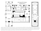 The floor plan of 400 East 67th Street, Penthouse 31.
