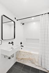 A look at one of the home's two bathrooms, both of which were fully renovated.
