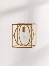 Urban Outfitters Adele Caged Square Pendant Light