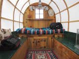 Sheep Wagon Airbnb listing interior