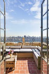 In total, the penthouse features several terraces with unobstructed views.