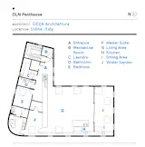 DLN Penthouse floor plan