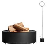 Blu Dot’s tough but minimal fire pit has a sleek, cylindrical shape. It’s sold separately, but we recommend pairing it with the company’s Pokey von Pokerson Fire Poker, if only for its amazing name.&nbsp;
