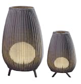 Spanish designers Gonzalo Milà and Alex Fernández Camps’ entryway-ready, handwoven lantern comes in four sizes, ranging from just over one and a half feet to nearly five feet tall.&nbsp;