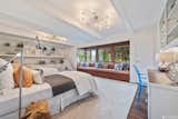Before: What would become the media room came with an existing nook.  Photo 24 of 26 in A Pair of Filmmakers Give Their San Francisco Edwardian a Sensuous Edit