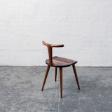 Fernweh Woodworking Walnut Oxbend Chair