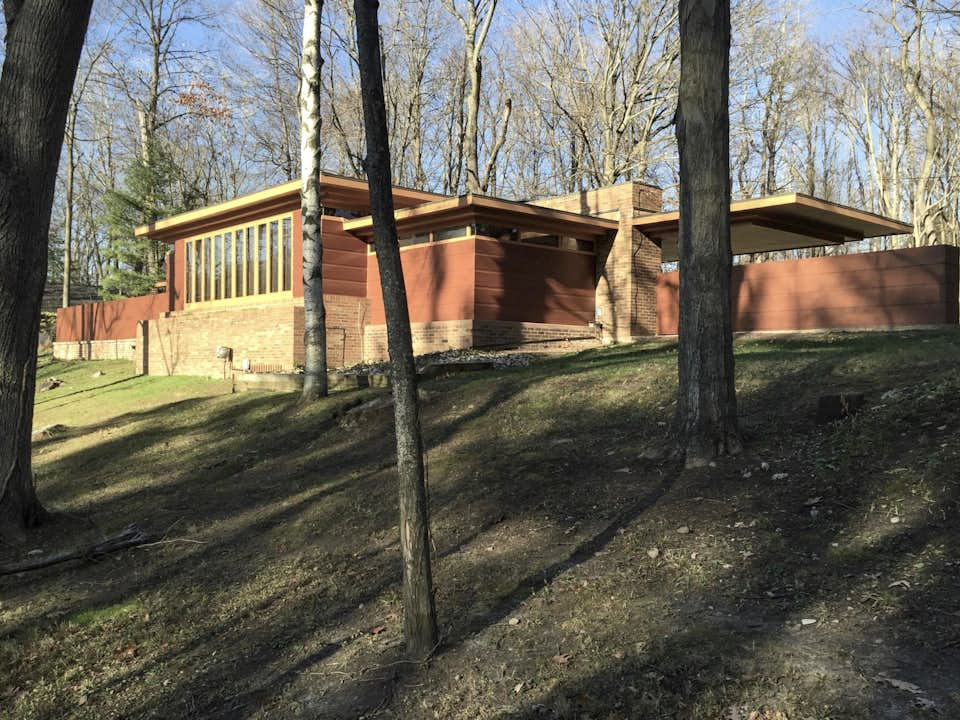 Photo 1 of 11 in Frank Lloyd Wright’s “Favorite Small House” Can Be ...