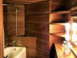 A look at one of three bathrooms.  Photo 8 of 10 in One of Frank Lloyd Wright’s First Usonian Houses Hits the Market in Wisconsin for $425K