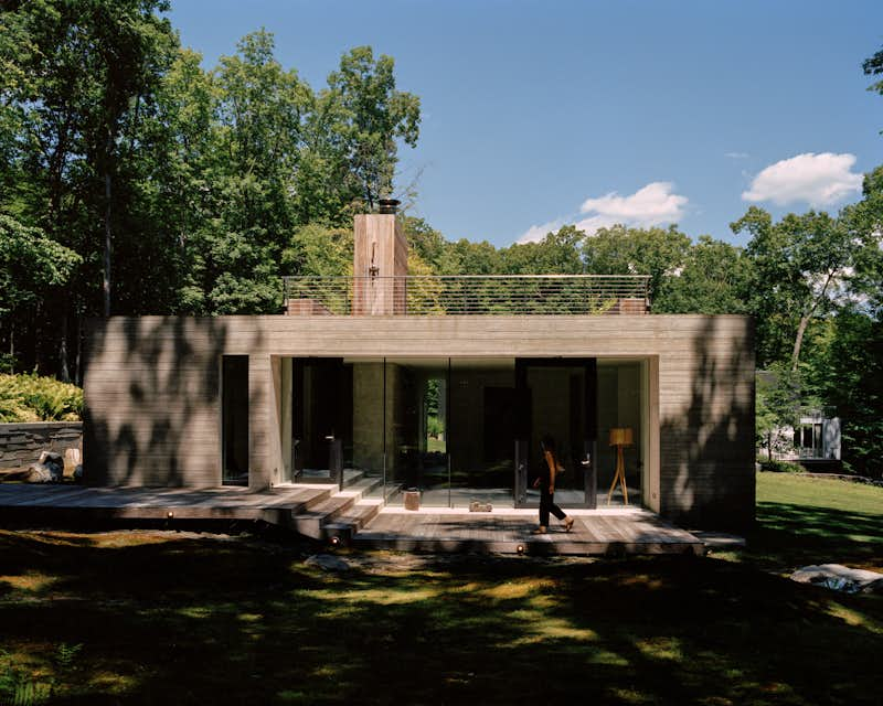 Photo 4 of 20 in A Concrete Guesthouse in Upstate New York Is Decidedly ...