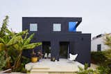 An Eccentric Pop of Blue Accents an Introspective Home in Los Angeles