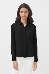 Cuyana Silk Button Down Shirt
