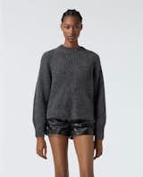 The Kooples Knit Sweater With Puffed Sleeves
