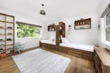 A look at one of the two secondary bedrooms.  Photo 11 of 24 in Asking $3.75M, This Bohemian Hillside Home in L.A. Comes Complete With a Potter’s Studio