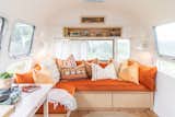 Casita Coyote, an Airstream by Kim Lewis Designs, features textiles sourced from fair trade companies.&nbsp;